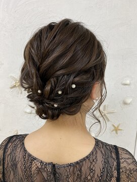 メカマハロジャミング(Me Ka Mahalo Jammming) 王道ゆるふわアップスタイル/パーティーヘア/ヘアセット