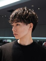 レタッチ バイ フィフス 銀座(RETOUCH by fifth) 銀座ルーズショートパーマアクティブショート短髪メンズショート