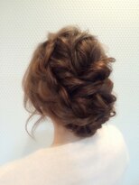 ヴィダ クリエイティブ ヘアーサロン(Vida creative hair salon)&nbsp;結婚式パーティー編み込みアレンジ