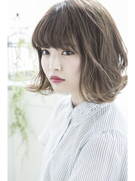 ミエルヘアーエスト 新宿店(mielhair est) クリアグレージュボブ