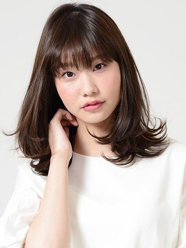 アースコアフュールボーテ 川越店(EARTH coiffure beaute) ニュアンスストレートロブ【EARTH川越】