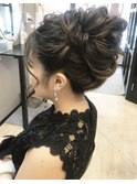 ルーズボリュームおだんご♪ヘアセット