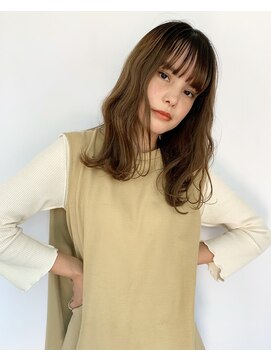 ステイシー(stay she) Aラインシルエット × オリーブベージュ