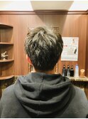 ツーブロックショート　田町/三田/理容室/床屋/ヒロ銀座