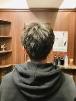 ヒロギンザ 田町店(HIRO GINZA)&nbsp;ツーブロックショート　田町/三田/理容室/床屋/ヒロ銀座