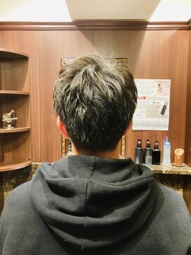 ヒロギンザ 田町店(HIRO GINZA) ツーブロックショート　田町/三田/理容室/床屋/ヒロ銀座