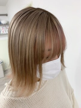 リシャルム 新保店(Re charme) ［Re Charme/近藤恭輔］ベージュ×インナーピンク