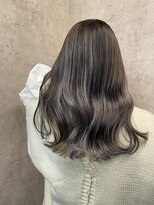 ノア ヘアデザイン 町田店(noa Hair Design)&nbsp;エアタッチ×シルバー