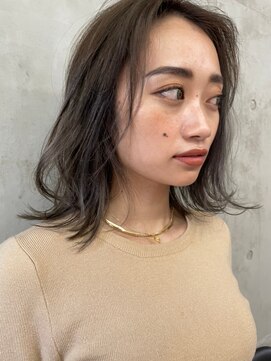 ソルトウォーター(SALT WATER) 外国人風　グレージュカラー