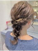ボブ/カーキグレージュ/大人かわいい/フェザーバング/大宮