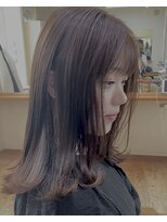 ヘアーデザイン フルーツ(Hair Design FRUITS)&nbsp;透明感カラー×レイヤースタイル