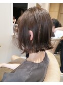 外ハネ×ブラウンアッシュ＿TREAT妙典