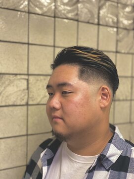 ヒロギンザ 御徒町店(HIRO GINZA) 7:3スキンフェードスタイル