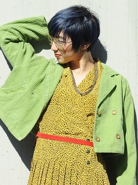 リブロ 三軒茶屋(LIBRO) レトロ×無造作ショート