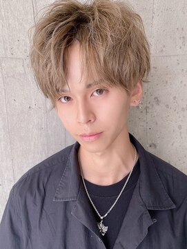 ロンド ロビン 栄(Lond robin) 【Lond robin】高瀬慎也センターパート無造作マッシュ