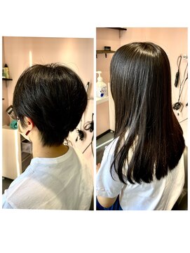 ヘア デザイン セン(hair Design Sen) ばっさりショート