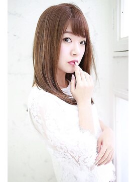 ラフィスヘアー ハブン 川崎店(La fith hair habun) 【La fith】 つや髪セミディスタイル