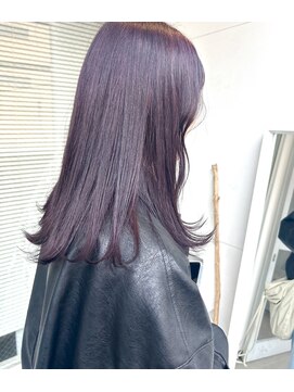 ミント(mint) ☆色落ちまでかわいい!!黄味を消す!!ラベンダーカラー!!