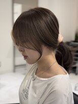 スティロ(stylo) レイヤーカットハイライトショートヘアイルミナカラーオージュア