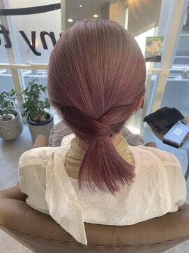 アトモスサニーテラス(Atmos sunny terrace) pink beige arrange