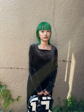 代々木上原美容室 グリーンミディアム