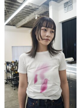 ケプカ(KEPKA) 顔まわりカット グレージュ