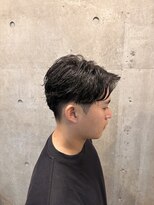 ヒート トウキョウ 目黒店(HEAT TOKYO) フェザーパーマ センターパート