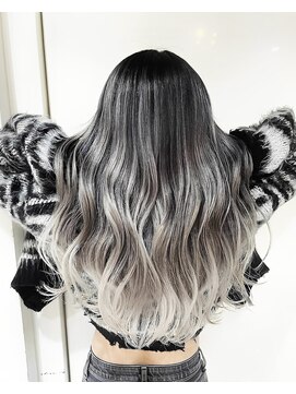 アライブ ハラジュク(ALIVE harajuku) 【Rikuto指名限定】今流行りの海外風バレイヤージュ