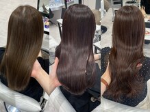 【 A K I  】ブリーチなし大人ベージュ/髪質改善/ヘアケア