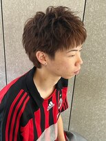 ヒュイル バイ ニアウ(Hwyl by Niau) 下ろしスパイキーショートメンズカットショートウルフカラー