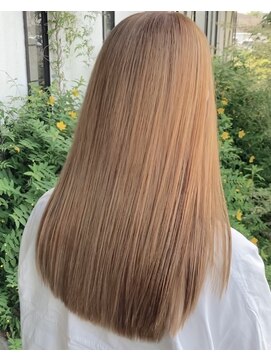 ルプラ ガーデン(le-pla garden) ダブルカラー#ベージュ#ミルクティー#レイヤーカット#豊橋#豊川