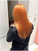 ブリーチ2回目安/ビビッドオレンジ/ハイトーン/マンダリン
