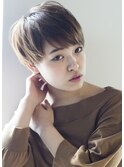 20代30代40代50代似合わせショートマッシュカット/ロミー