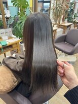 アース 西千葉店(HAIR&MAKE EARTH) 20代30代40代大人可愛い髪質改善カラー艶感ストレート透明感