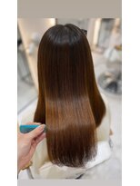 ジーナ 博多筑紫口(Zina)&nbsp;縮毛矯正で梅雨を乗り切りましょう！YURI/博多美容室