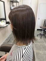 バセット バイ アルター 鎌取店(basset by aL-ter)&nbsp;切りっぱなしカット【鎌取　カラー】