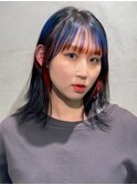 〈h4〉ケアブリーチインナーカラーダブルカラー髪質改善20代30代