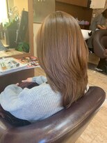 アミリー 成田東町店(Amily) 髪質改善 艶髪 愛され 韓国風 前髪カット 小顔 セミロング