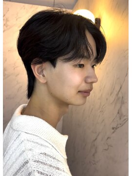 オム ブランシェ(HOMME BLANCHE’) 【Natsuki】コンマバング×ダウンパーマ