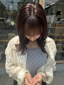 ミリ 奈良店(mm) ピンクブラウン/近鉄奈良/奈良/髪質改善/顔まわり/学割/暖色