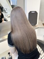 ラック 表参道(LUCK)&nbsp;ミルクティーベージュ/グレージュ/デザインカラー/ケアブリーチ