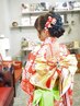 七五三着付け&ヘアセット（時間外受付可）　￥10450～