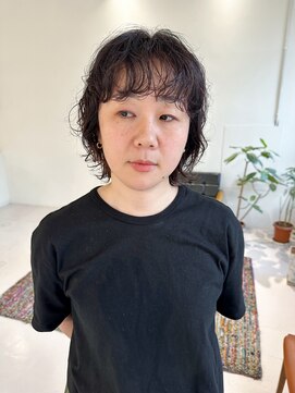 ヨハ ク スタイリング簡単ウルフカット