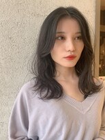 ウエストリー(WESTORY)&nbsp;韓国ヘア/レイヤーカット/前髪なし/黒髪