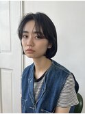 ラフに決まるナチュラルボブ