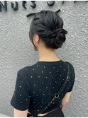 うなじスッキリヘア◎まとめ髪 結婚式 二次会 花嫁 ドレス 着物
