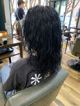ラグヘアーワークス(LAG HAIR WORKS) 暗髪ハードパーマ