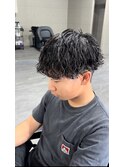 10代/20代/30代/波打ちパーマ/メンズスタイル
