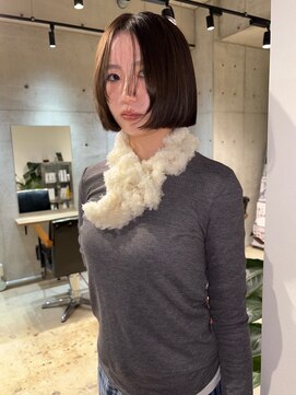 【松井蓮】ぷつっとラインボブ