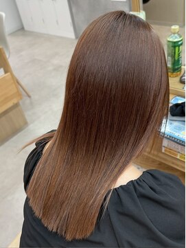 髪質改善/ストレートロング/毛先までまとまる圧倒的美髪